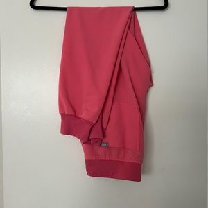 FIGS Zamora Jogger Scrub Pants - HOT PINK